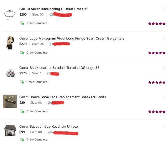 Gucci Midnight Blue Monogram Scarf - Picture 7 of 7